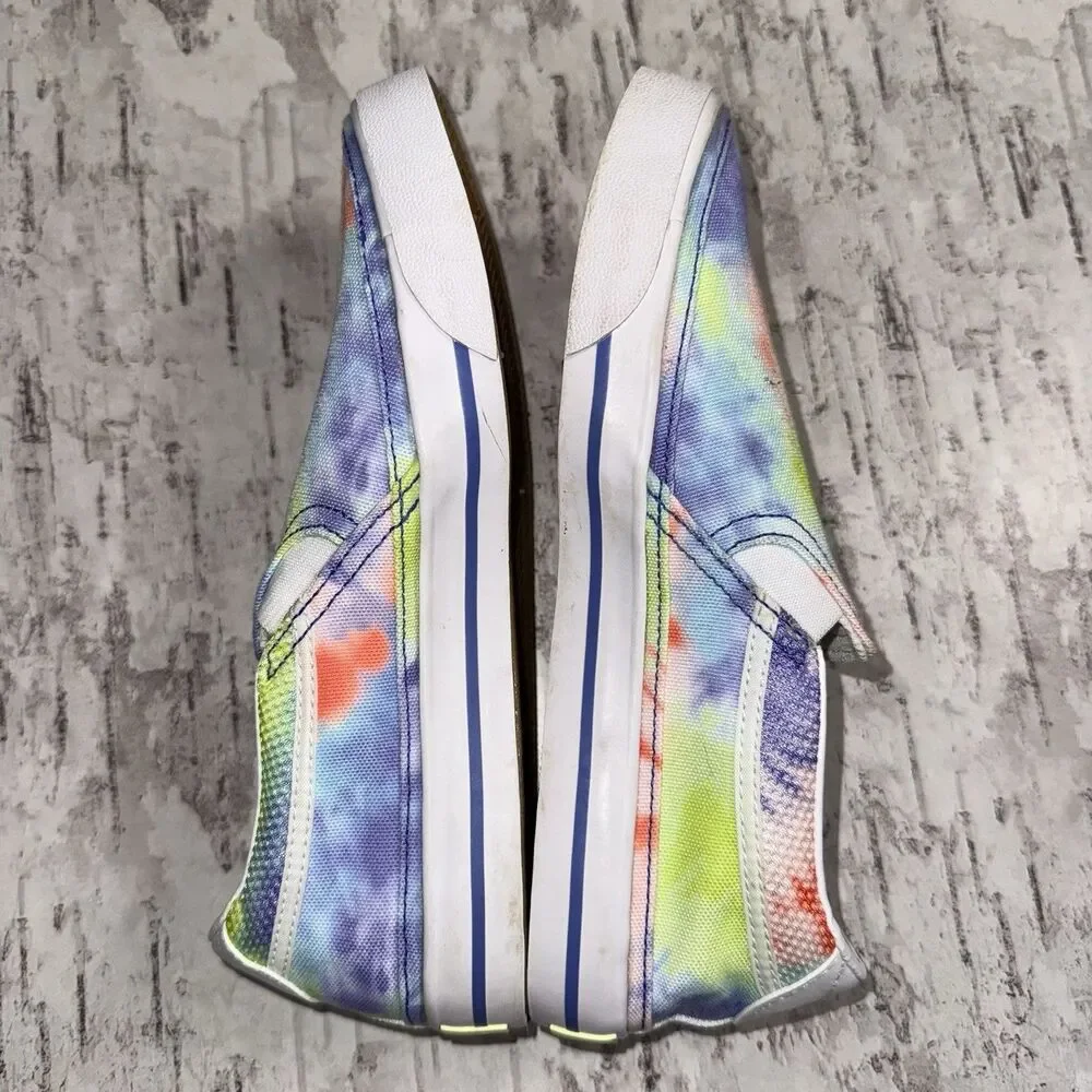 Women Nike Court Legacy Slip-on Shoes 6.5 Multicolor Tie Dye CZ1752-900
